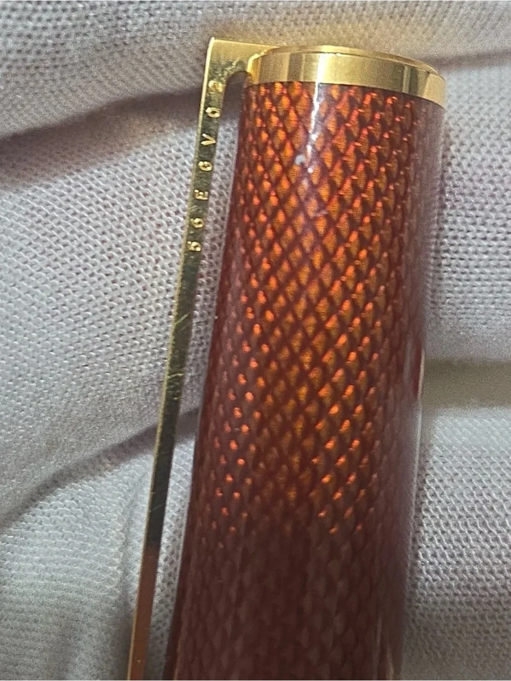 S.T. Dupont Chairman Brown & Gold Rollerball Pen